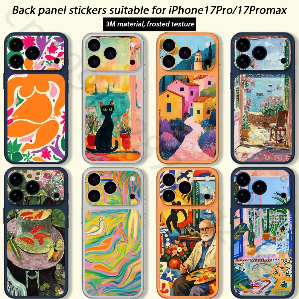 H-Henri Matisse Paintings Art For iPhone 17 pro Max /17 pro Full Cover Decal Skin Wrap 3D Colorful Rear Protective Sticker Film
H-Henri Matisse Paintings Art For iPhone 17 pro Max /17 pro Full Cover Decal Skin Wrap 3D Colorful Rear Protective Sticker Film