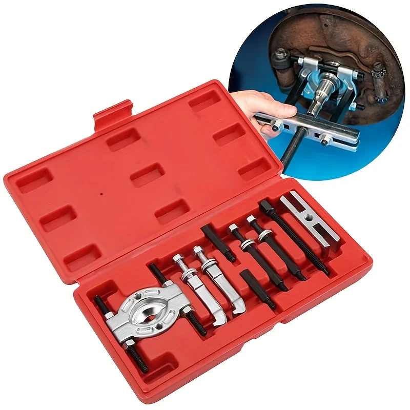 Set of 9 Bearing Removal Tools, Dual Disc Extractor, Dismantling Tool, Bearing Extractor, Without Battery
Set of 9 Bearing Removal Tools, Dual Disc Extractor, Dismantling Tool, Bearing Extractor, Without Battery