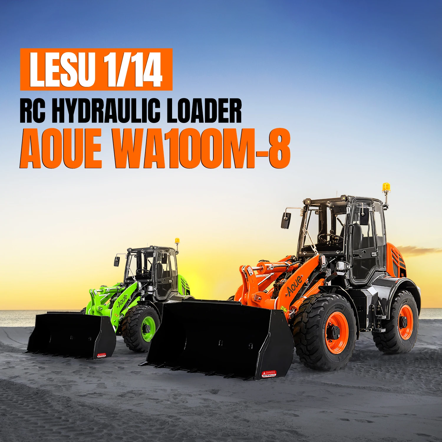 LESU 1/14 DIY RC Hydraulic Loader Aoue WA100M-8 4X4 Metal RTR Radio Control Axle Lock Sound Light ST8 Radio Construction Vehicle
LESU 1/14 DIY RC Hydraulic Loader Aoue WA100M-8 4X4 Metal RTR Radio Control Axle Lock Sound Light ST8 Radio Construction Vehicle