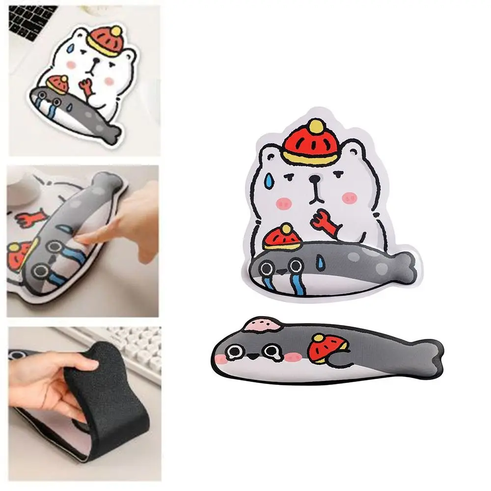 Easy To Clean Creative Cartoon Mouse Pad Soft Comfortable Cute Wristband Mouse Mat Non-slip Comfort Keyboard Pad Office Supplies
Easy To Clean Creative Cartoon Mouse Pad Soft Comfortable Cute Wristband Mouse Mat Non-slip Comfort Keyboard Pad Office Supplies