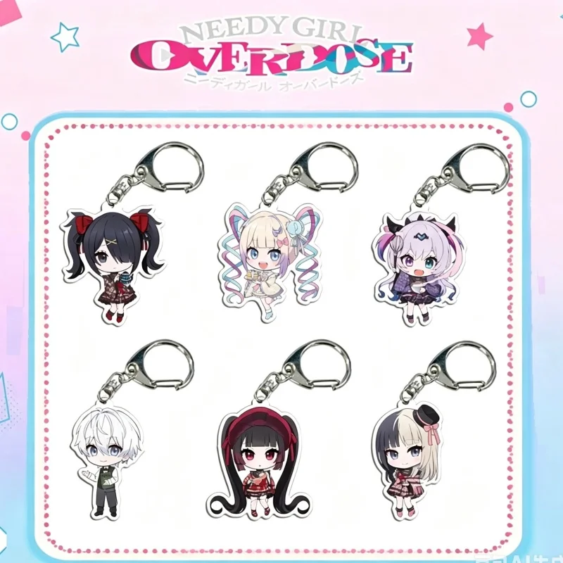 Acrylic Keychain Bag Pendant for NEEDY GIRL OVERDOS KAnge Ame Diy Anime Theme Acrylic Pendant Creative Key Buckle Birthday Gifts
Acrylic Keychain Bag Pendant for NEEDY GIRL OVERDOS KAnge Ame Diy Anime Theme Acrylic Pendant Creative Key Buckle Birthday Gifts
