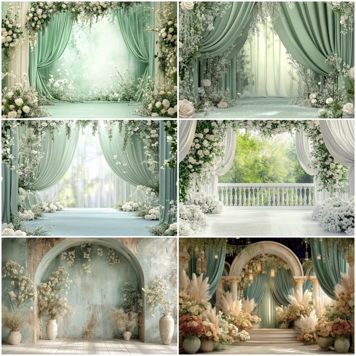 Floral Arch Wedding Photography Background Bridal Shower Potrait Backdrop Supplies Rose Butterfly Roman Column Studio Photo Prop
Floral Arch Wedding Photography Background Bridal Shower Potrait Backdrop Supplies Rose Butterfly Roman Column Studio Photo Prop
