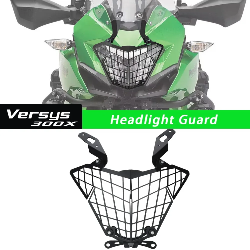Headlight Head Light Guard Protector Grille Cover For Kawasaki Versys X300 X250 ABS VERSYS300 VERSYS250 VERSYS 300 250 2017-2025
Headlight Head Light Guard Protector Grille Cover For Kawasaki Versys X300 X250 ABS VERSYS300 VERSYS250 VERSYS 300 250 2017-2025