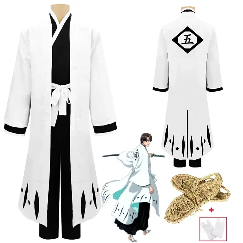 Костюм для косплея аниме отбеливатель Aizen Sousuke тысячи лет кровавой войны, 5е зрительное зрительно, Хэллоуин
Костюм для косплея аниме отбеливатель Aizen Sousuke тысячи лет кровавой войны, 5е зрительное зрительно, Хэллоуин