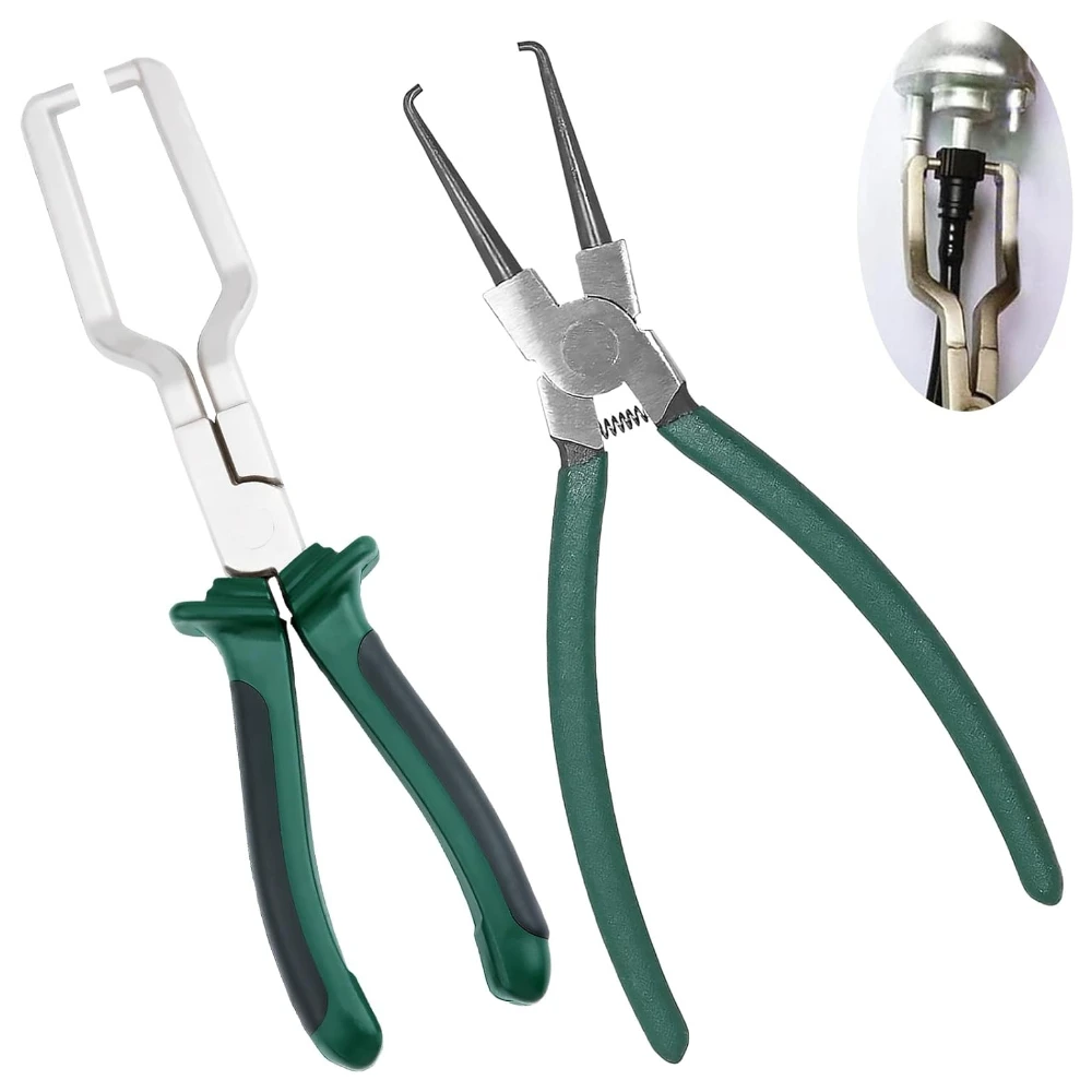 2 PCS Fuel Line Plier 8.8 Inch Hose Fuel Pliers Electrical Disconnect Tool Fuel Filter Caliper Car Fuel Line Pliers
2 PCS Fuel Line Plier 8.8 Inch Hose Fuel Pliers Electrical Disconnect Tool Fuel Filter Caliper Car Fuel Line Pliers