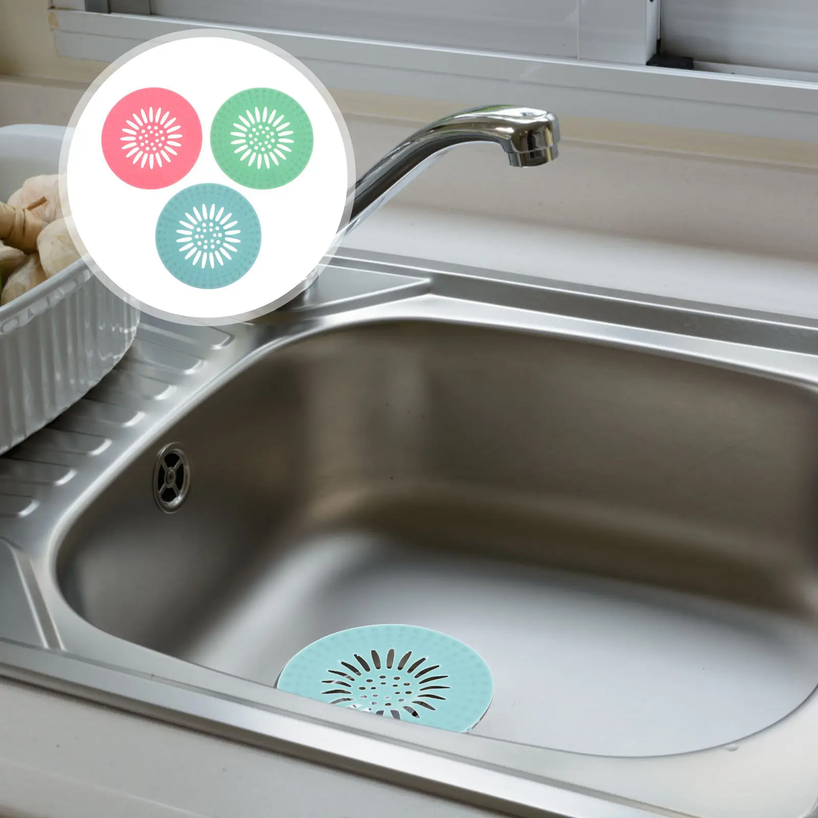 Набор из 3 силиконовых заглушек для слива в раковине в форме манты, для утилитарных раковин, защита от запаха, с сильной адгезией
Набор из 3 силиконовых заглушек для слива в раковине в форме манты, для утилитарных раковин, защита от запаха, с сильной адгезией