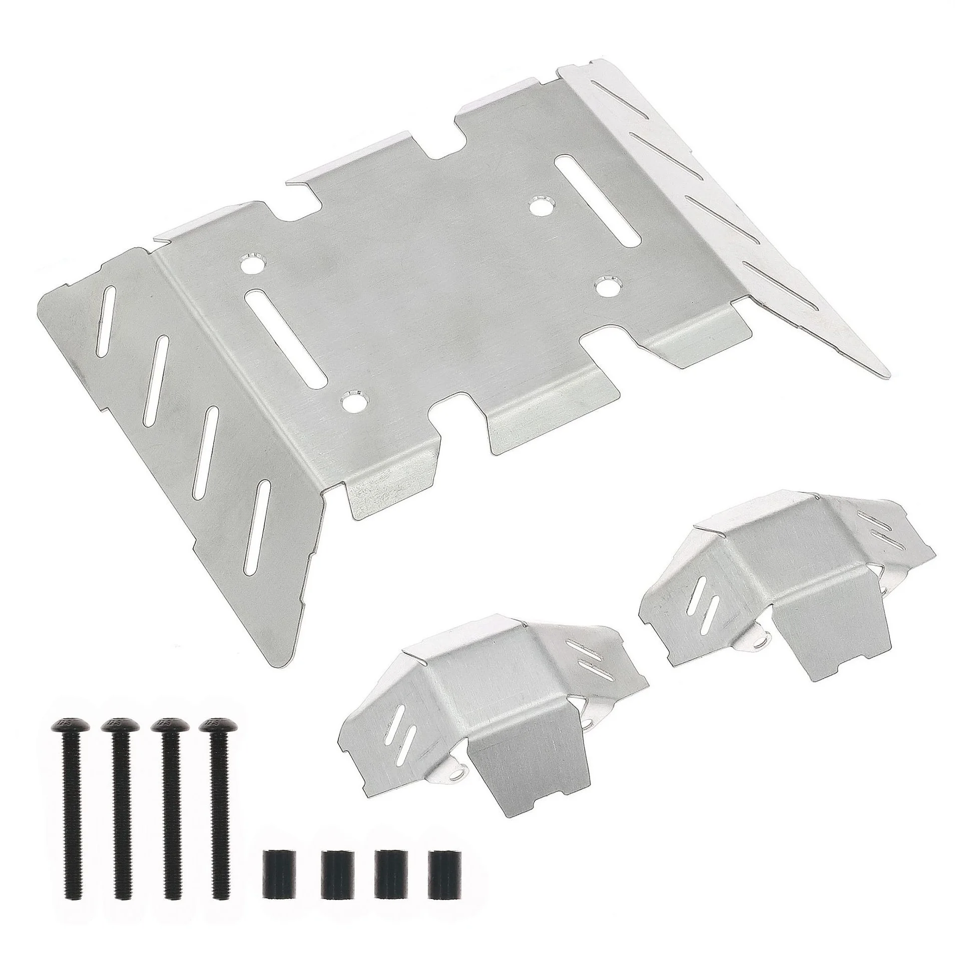 Metal Stainless Steel Chassis Armor Guard Protection Protector Skid Plate for Axial AXP8 Gilamon 1/8 RC Car Upgrade Parts
Metal Stainless Steel Chassis Armor Guard Protection Protector Skid Plate for Axial AXP8 Gilamon 1/8 RC Car Upgrade Parts