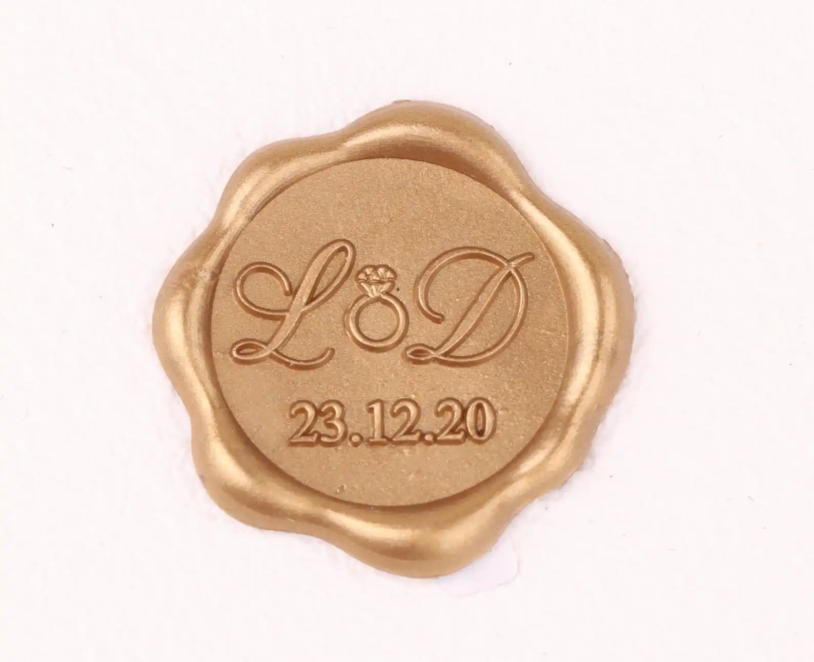 Personalized Wax Seal Stickers, Custom Logo Wax Seals, Handmade Sealing Sticker for Wedding Invitation, Self-Adhesive
Personalized Wax Seal Stickers, Custom Logo Wax Seals, Handmade Sealing Sticker for Wedding Invitation, Self-Adhesive