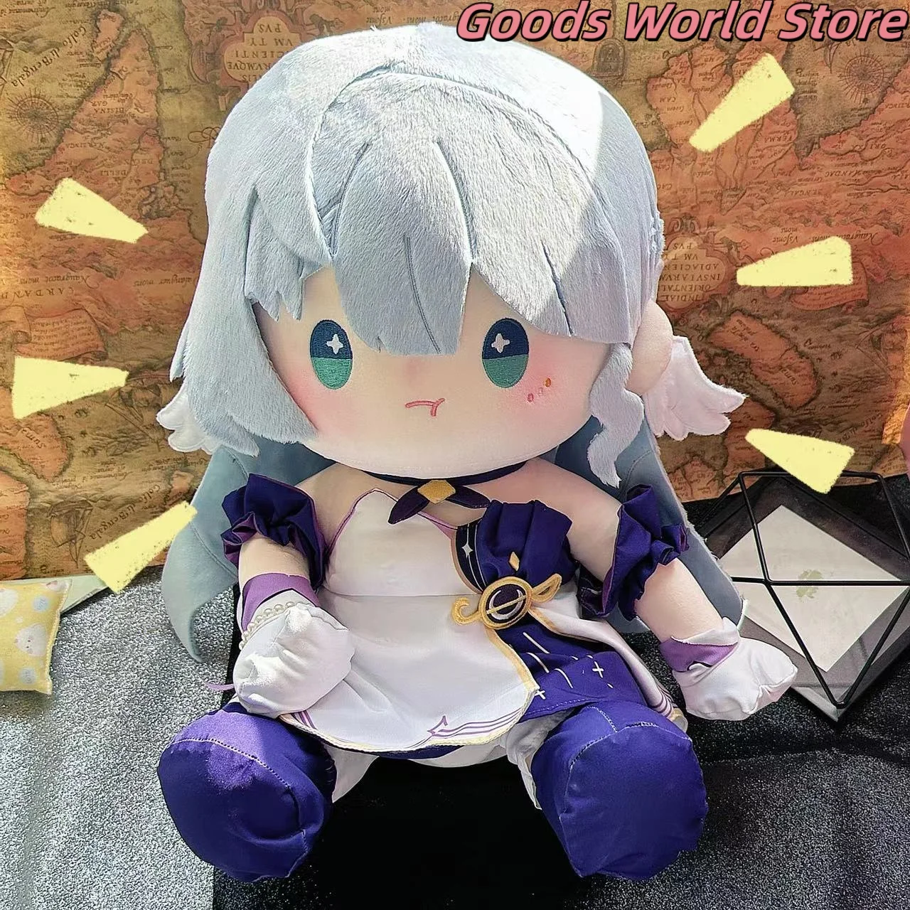 Robin Sitting posture model ornament decoration Mihoyo Honkai Star Rail Robin Cosplay Costume Anime Cartoon Cute Halloween Gift
Robin Sitting posture model ornament decoration Mihoyo Honkai Star Rail Robin Cosplay Costume Anime Cartoon Cute Halloween Gift