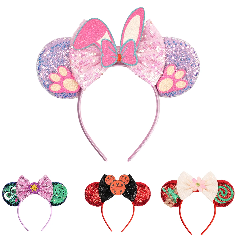 Disney Cute StellaLou Minnie Mouse Ear headband Shining Glitter Bow Girl Festival Party Decoration Perfect Gift Hair Accessories
Disney Cute StellaLou Minnie Mouse Ear headband Shining Glitter Bow Girl Festival Party Decoration Perfect Gift Hair Accessories