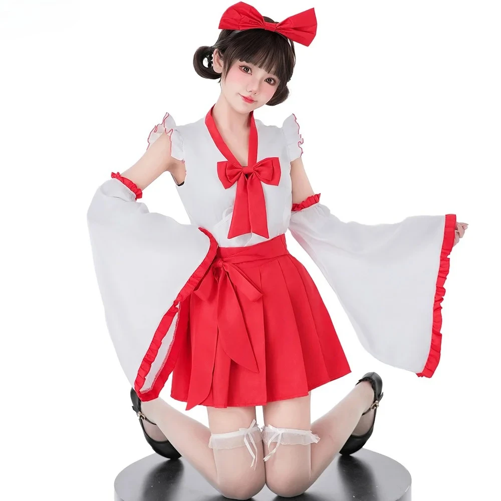 Японское аниме девушка ведьма кимоно униформа косплей костюм ACGN домашние танцевальные наряды милый костюм для ролевых игр Хэллоуин
Японское аниме девушка ведьма кимоно униформа косплей костюм ACGN домашние танцевальные наряды милый костюм для ролевых игр Хэллоуин