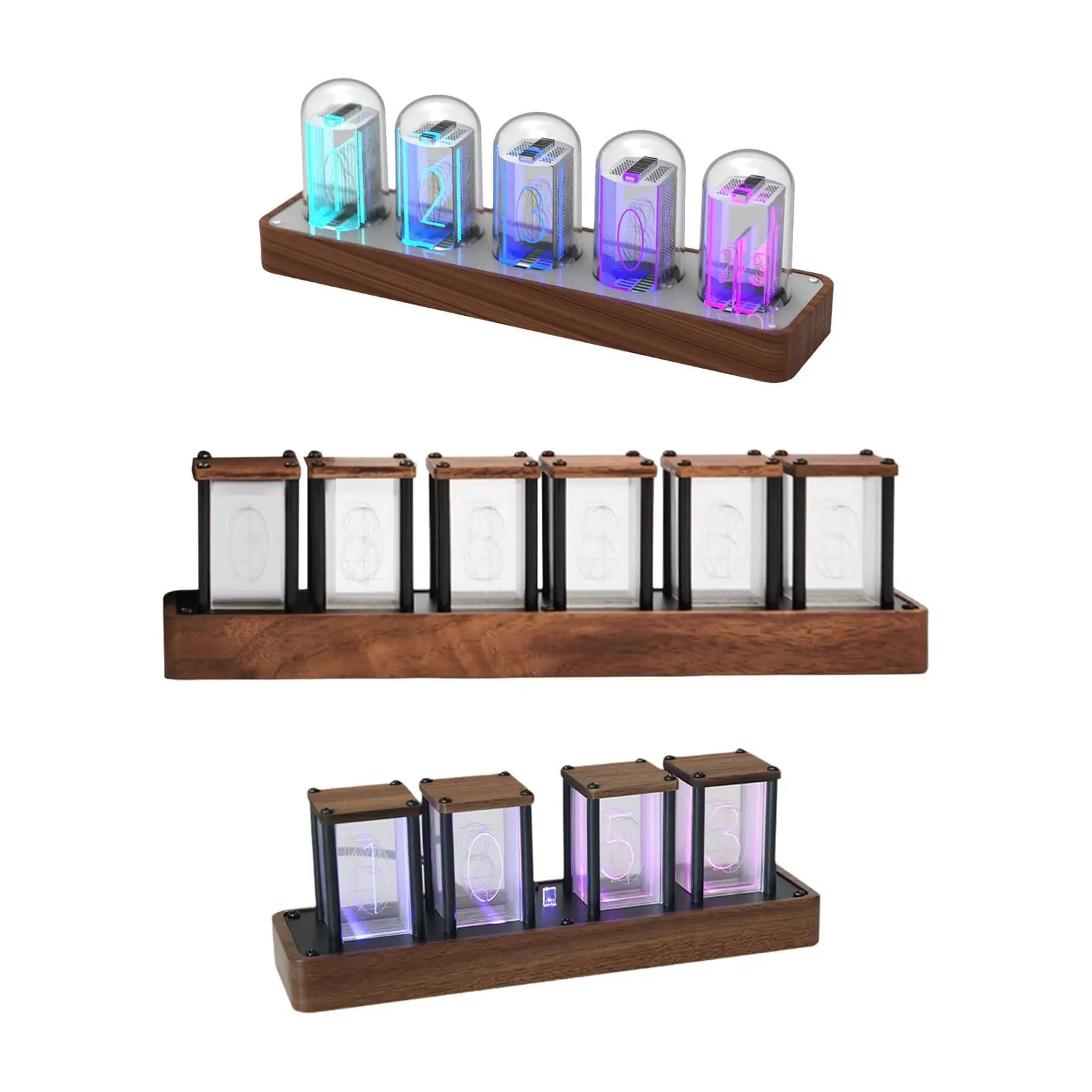 Настольные часы Nixie Tube с поддержкой калибровки времени, светодиодной подсветкой и деревянным корпусом для гостиной, отеля, спальни, кофейни
Настольные часы Nixie Tube с поддержкой калибровки времени, светодиодной подсветкой и деревянным корпусом для гостиной, отеля, спальни, кофейни