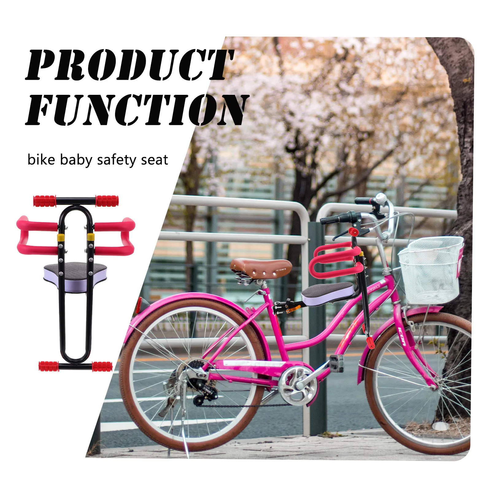 1Set Kids Safety Bike Seat Chair Adjustable Electric Bike Saddle Comfortable Carbon Steel Children Backrest Cushion
1Set Kids Safety Bike Seat Chair Adjustable Electric Bike Saddle Comfortable Carbon Steel Children Backrest Cushion
