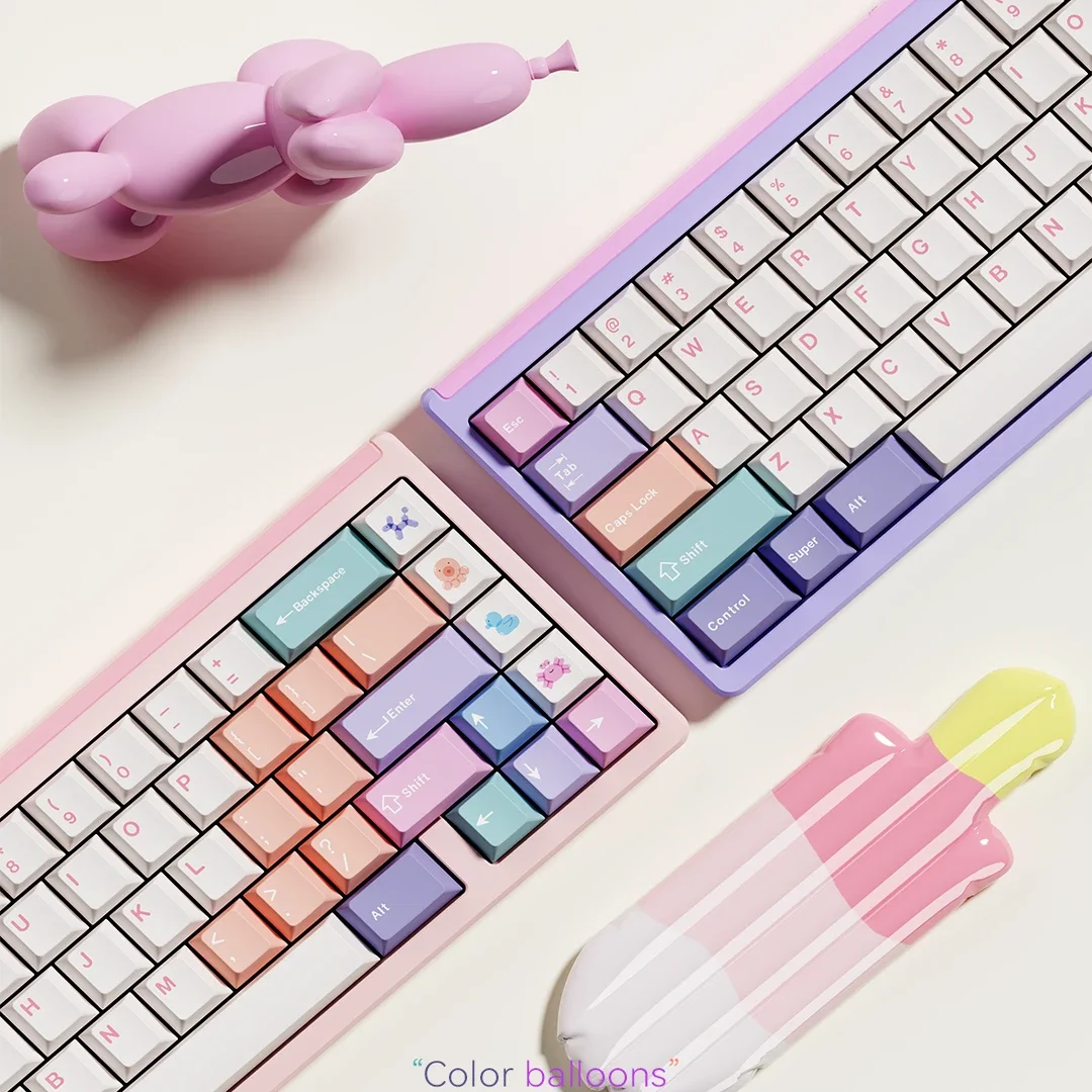Balloon Party, Sublimation PBT Original Highly Replaceable Keycap Mechanical Keyboard
Balloon Party, Sublimation PBT Original Highly Replaceable Keycap Mechanical Keyboard