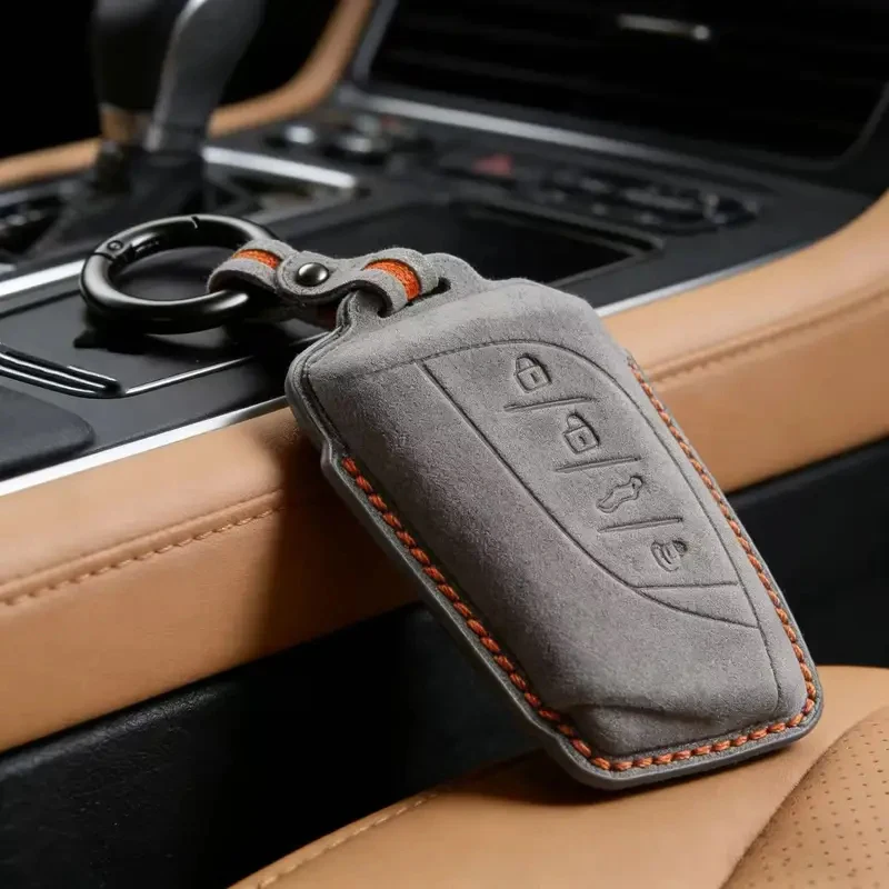 From Italy, a suede car key case cover shell for Lexus UX250, UX260, ES, ES350, UX200, UX250h, ES200, ES300h, ES350, US200, and
From Italy, a suede car key case cover shell for Lexus UX250, UX260, ES, ES350, UX200, UX250h, ES200, ES300h, ES350, US200, and
