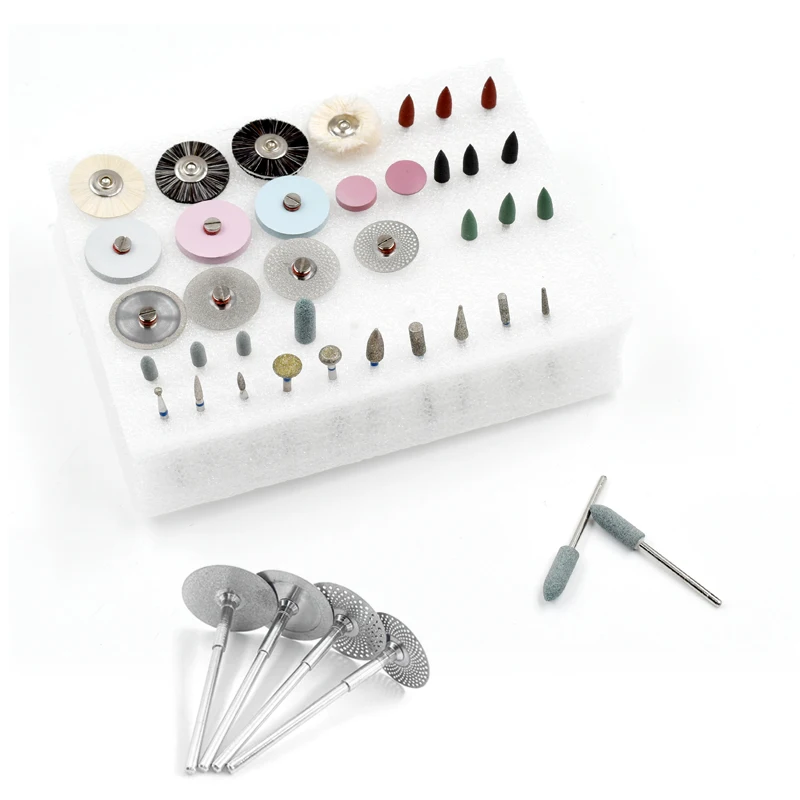 38pcs/set Dental Lab Polishing Kit Ceramic Porcelain Grinding Dentist Tool HP Polisher Set 2.35mm Shank Diameter Burs
38pcs/set Dental Lab Polishing Kit Ceramic Porcelain Grinding Dentist Tool HP Polisher Set 2.35mm Shank Diameter Burs