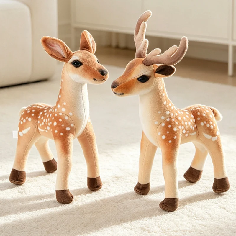 30/40cm Lifelike Spotted Deer Plush Toy Simulated Sika Deer Plush Doll Soft Stuffed Animals Toys Home Decor Child Birthday Gift
30/40cm Lifelike Spotted Deer Plush Toy Simulated Sika Deer Plush Doll Soft Stuffed Animals Toys Home Decor Child Birthday Gift