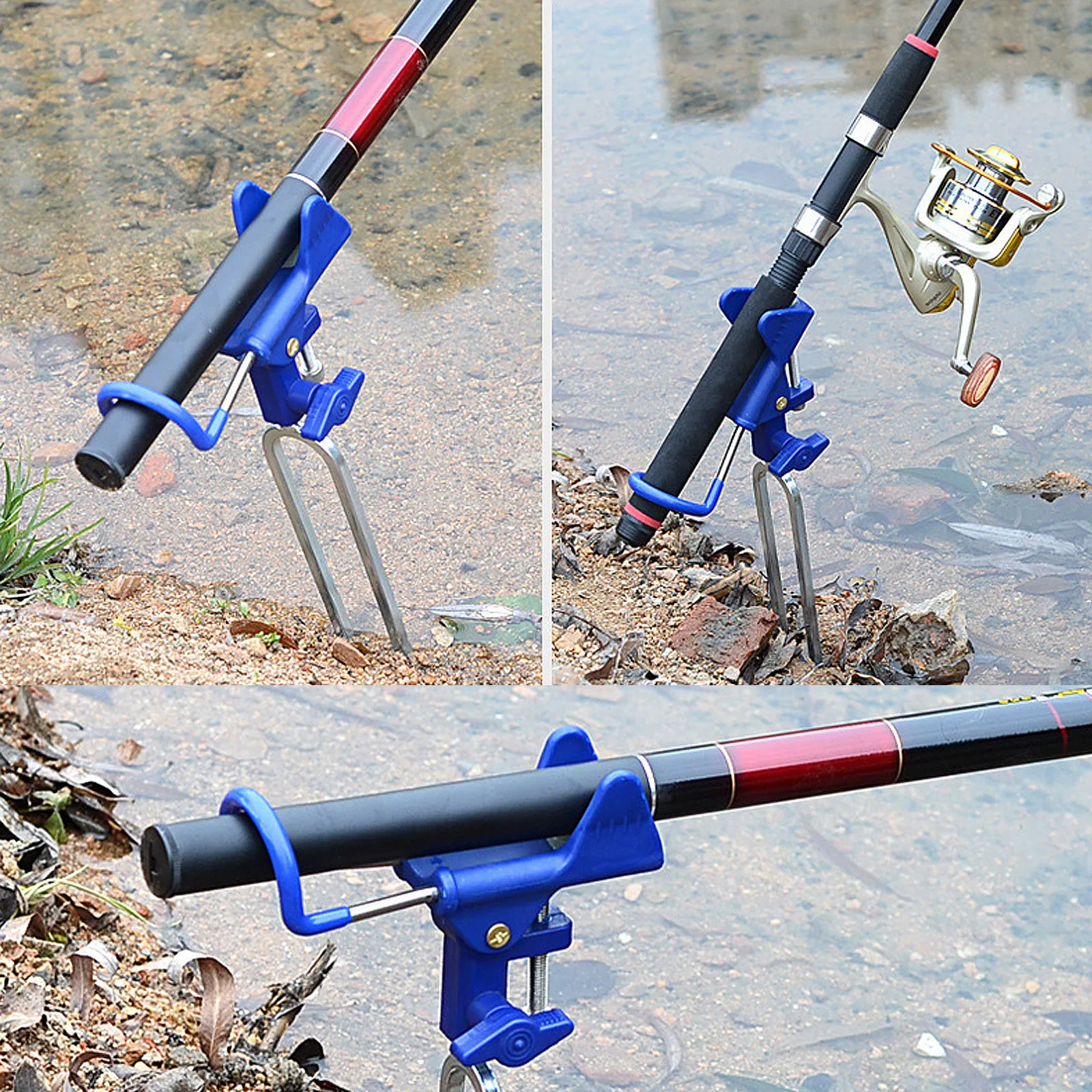 1Pcs Fishing Rod Holder Reinforced Nylon Adjustable Bracket Anti-Slip Support Fishing Pole Rack Tackle Supplies
1Pcs Fishing Rod Holder Reinforced Nylon Adjustable Bracket Anti-Slip Support Fishing Pole Rack Tackle Supplies