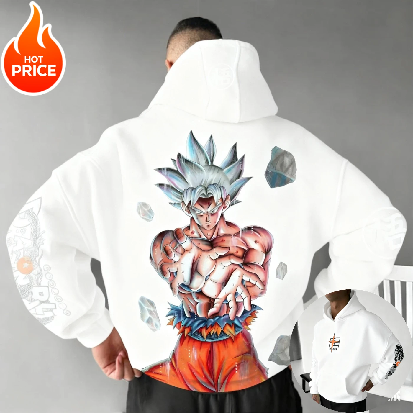 Аниме Dragon Ball, новинка 2025, уличная толстовка в стиле Харадзюку, мужской осенне-зимний свитер с капюшоном, женский свитер большого размера с длинными рукавами, унисекс
Аниме Dragon Ball, новинка 2025, уличная толстовка в стиле Харадзюку, мужской осенне-зимний свитер с капюшоном, женский свитер большого размера с длинными рукавами, унисекс