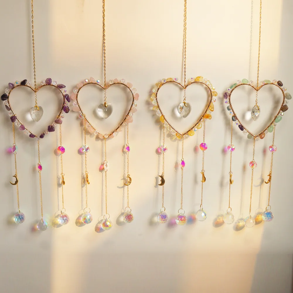 Decoration Crafts Rainbow Crystal Sun Catchers Window Hanging Sun Catcher Heart Moon Star Rainbow Home Decor Wind Chimes Hanging
Decoration Crafts Rainbow Crystal Sun Catchers Window Hanging Sun Catcher Heart Moon Star Rainbow Home Decor Wind Chimes Hanging
