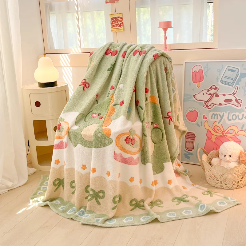 Cartoon Dinosaur Boy Bedroom Throw Blanket Cake Fruit Pattern Girl Child Soft Warm Reversible Blanket Queen Sofa Decor Blankets
Cartoon Dinosaur Boy Bedroom Throw Blanket Cake Fruit Pattern Girl Child Soft Warm Reversible Blanket Queen Sofa Decor Blankets