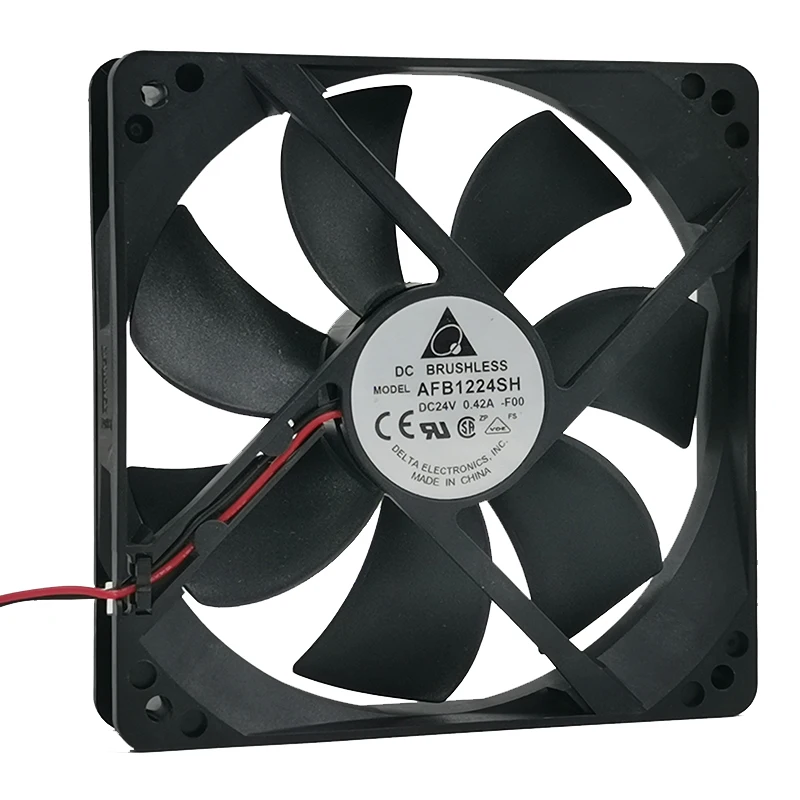 New delta AFB1224SH 24V 0.42a 12025 12cm inverter large air volume cooling fan
New delta AFB1224SH 24V 0.42a 12025 12cm inverter large air volume cooling fan