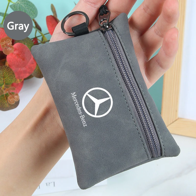 Suede Car Key Case Zipper Mini Storage Bag For Mercedes Benz AMGW204 W205 W212 W213 W221 W177 W246 GLA GLC Storage Accessories
Suede Car Key Case Zipper Mini Storage Bag For Mercedes Benz AMGW204 W205 W212 W213 W221 W177 W246 GLA GLC Storage Accessories