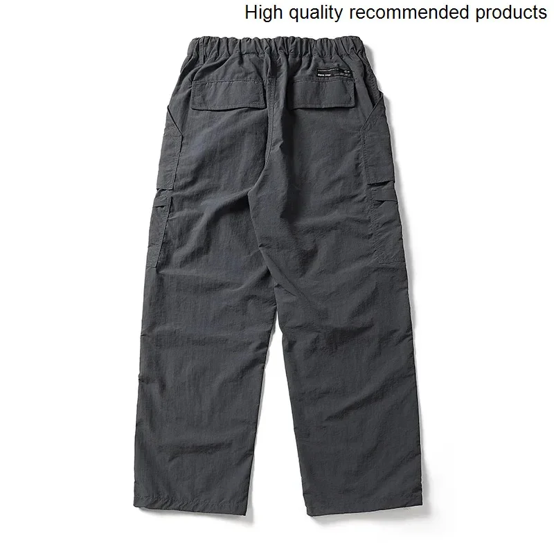 Soft Shell Quick Dry Outdoor Loose Tack Trousers Men Women Streetwear Fashion Casual Sport Techwear Cargo Pants Trousers
Soft Shell Quick Dry Outdoor Loose Tack Trousers Men Women Streetwear Fashion Casual Sport Techwear Cargo Pants Trousers