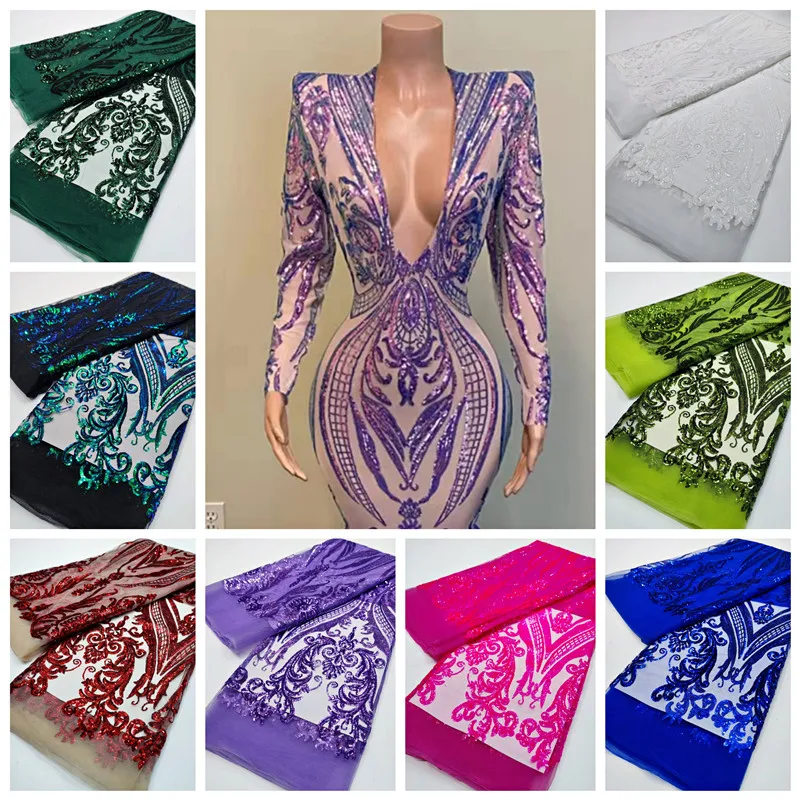 African Lace Fabric High Quality 2022 French Lace Fabric Embroidered Sequins Lace Sewing Wear For Wedding Dress 5 Yards Y99-18
African Lace Fabric High Quality 2022 French Lace Fabric Embroidered Sequins Lace Sewing Wear For Wedding Dress 5 Yards Y99-18
