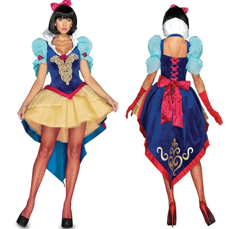 Princess Snow White Queen Costume Party Halloween Event Outfit Uniform Fairy Tale Storybook Character Women's Traditional Wear
Princess Snow White Queen Costume Party Halloween Event Outfit Uniform Fairy Tale Storybook Character Women's Traditional Wear