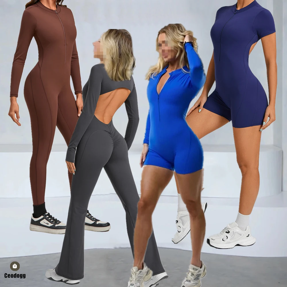 2026 Pad Zipper Long Sleeve Yoga Set Women One Piece Jumpsuit Gym Workout Shorts Fitness Bodysuit Sports Athletic Suit XP358
2026 Pad Zipper Long Sleeve Yoga Set Women One Piece Jumpsuit Gym Workout Shorts Fitness Bodysuit Sports Athletic Suit XP358