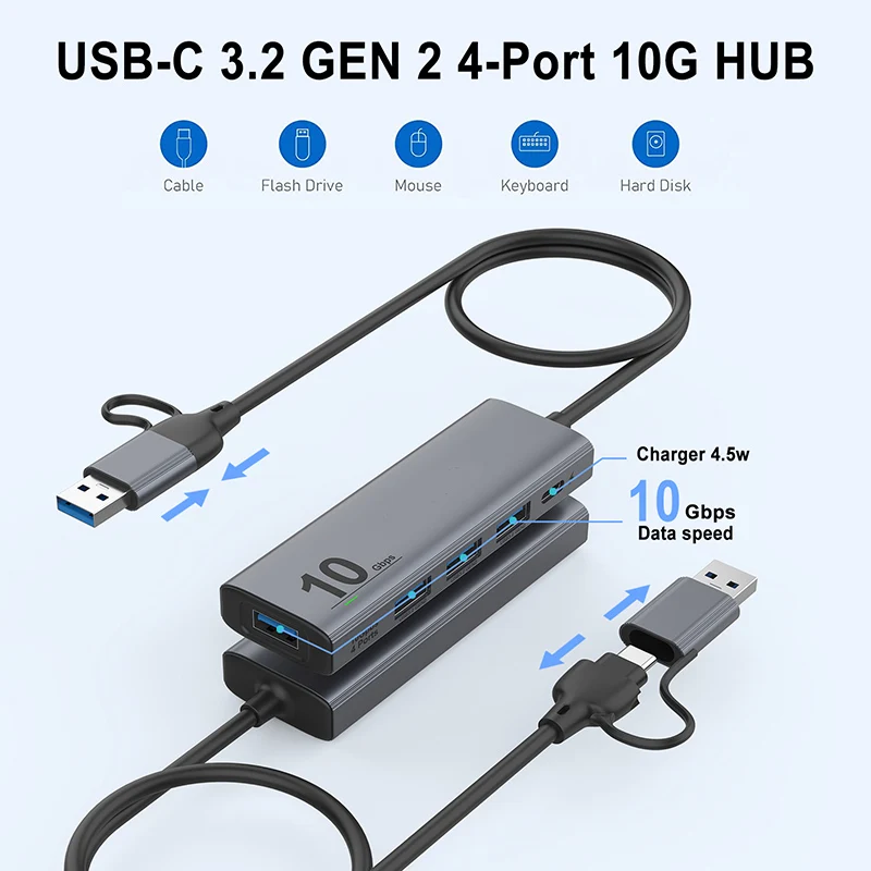 Multi-function Splitter Box High Speed Adapter USB-c converter Expansion Desktop Computer Laptop Game USB Hub Splitter Adapter
Multi-function Splitter Box High Speed Adapter USB-c converter Expansion Desktop Computer Laptop Game USB Hub Splitter Adapter