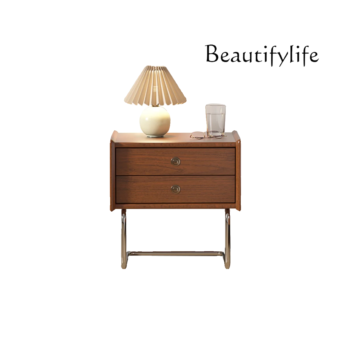 Solid Wood Bedside Cabinet Small Apartment Bedroom Mid-Ancient Bedside Side Cabinet Storage Organizer Storage Cabinet
Solid Wood Bedside Cabinet Small Apartment Bedroom Mid-Ancient Bedside Side Cabinet Storage Organizer Storage Cabinet