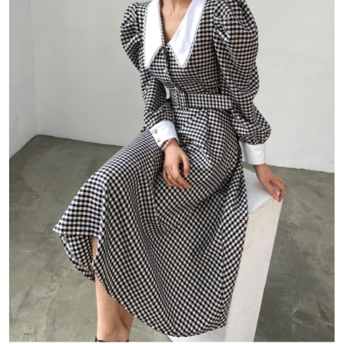 Ele Plaid Dr Korean Sle Midi Skirt Women's Faion Spring Autumn Winter Casual Wear School Street Sle Travel
Ele Plaid Dr Korean Sle Midi Skirt Women's Faion Spring Autumn Winter Casual Wear School Street Sle Travel