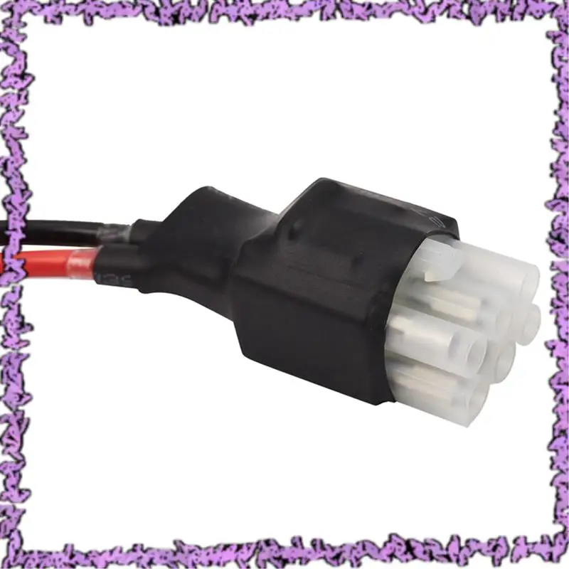 SCLL-4X 30A 1M Fuse 6 PIN Short Wave Power Supply Cord Cable For Yaesu FT-857D FT-897D
SCLL-4X 30A 1M Fuse 6 PIN Short Wave Power Supply Cord Cable For Yaesu FT-857D FT-897D