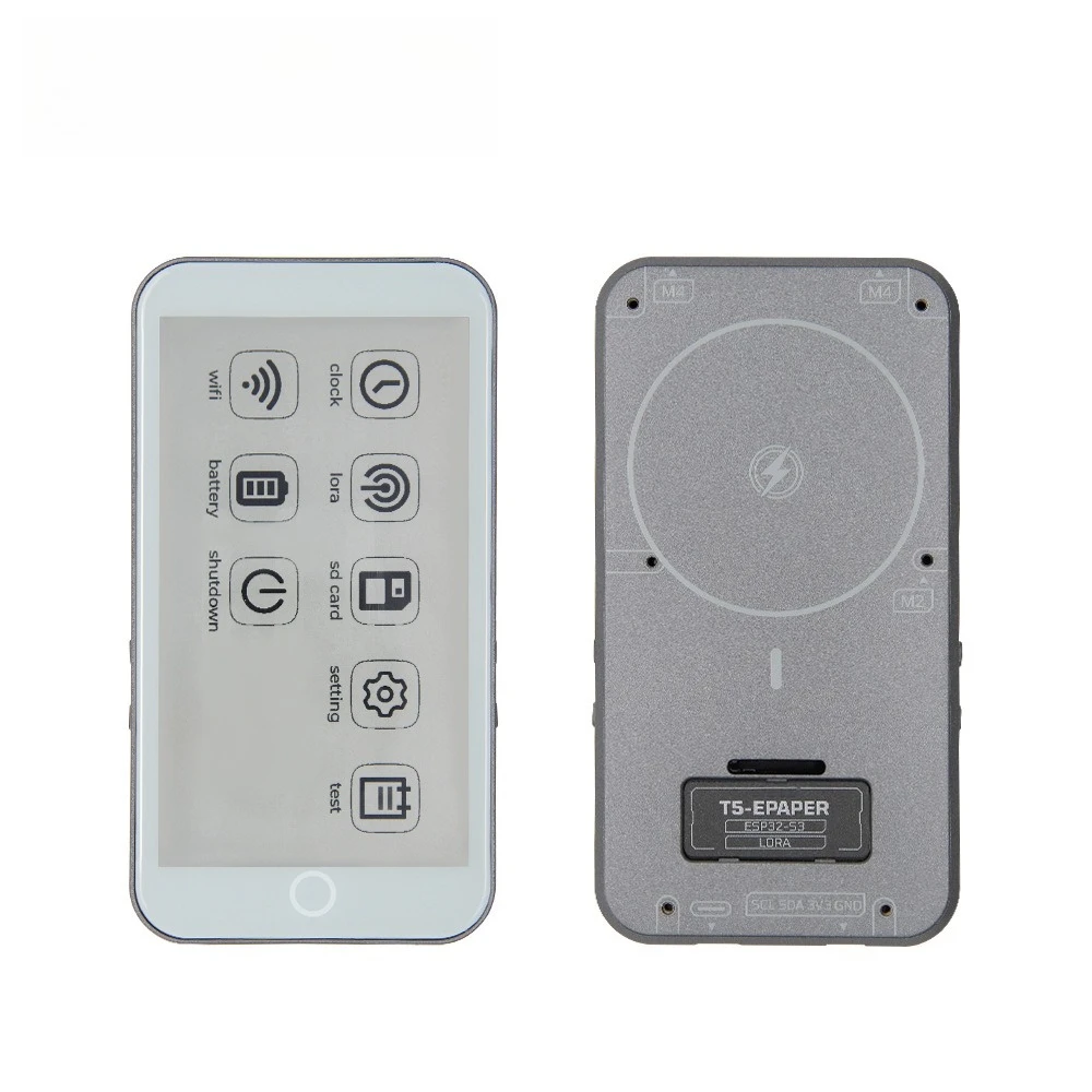 T5-4.7-S3 Pro Epaper ESP32-S3 GPS with touch ink screen development board
T5-4.7-S3 Pro Epaper ESP32-S3 GPS with touch ink screen development board