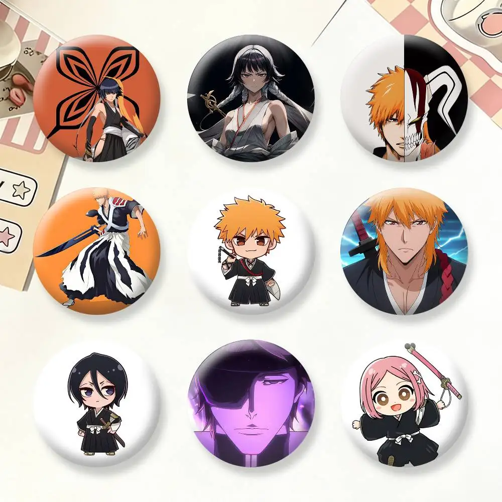 Bleach Anime Button Pins Backpack Clothing Decor Brooch Badge Jewelry Gifts for Kids
Bleach Anime Button Pins Backpack Clothing Decor Brooch Badge Jewelry Gifts for Kids