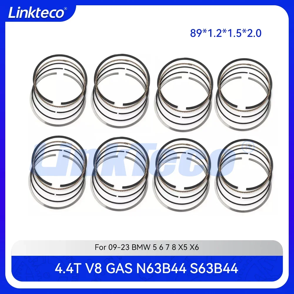 Комплект поршневых колец двигателя 8 шт., подходит для 4,4 T L GAS V8 N63B44 S63B44 для 09-23 BMW 4,4 T 4.4L M5 M6 X5 X6 550i 650i 750i 11257649927
Комплект поршневых колец двигателя 8 шт., подходит для 4,4 T L GAS V8 N63B44 S63B44 для 09-23 BMW 4,4 T 4.4L M5 M6 X5 X6 550i 650i 750i 11257649927
