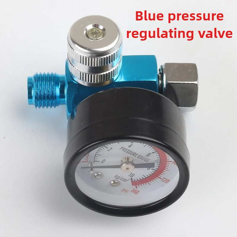 Spray Gun Water Filter Pressure Gauge with Regulator Valve for Paint Sprayer & Airbrush, Low Pressure Adjustable
Spray Gun Water Filter Pressure Gauge with Regulator Valve for Paint Sprayer & Airbrush, Low Pressure Adjustable