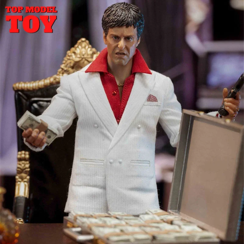 Акула игрушки 002 масштаб 1/12 Furious Tony Al Pacino экшн-фигурка модель 6 дюймов мужской солдат полный набор игрушек сборная
Акула игрушки 002 масштаб 1/12 Furious Tony Al Pacino экшн-фигурка модель 6 дюймов мужской солдат полный набор игрушек сборная