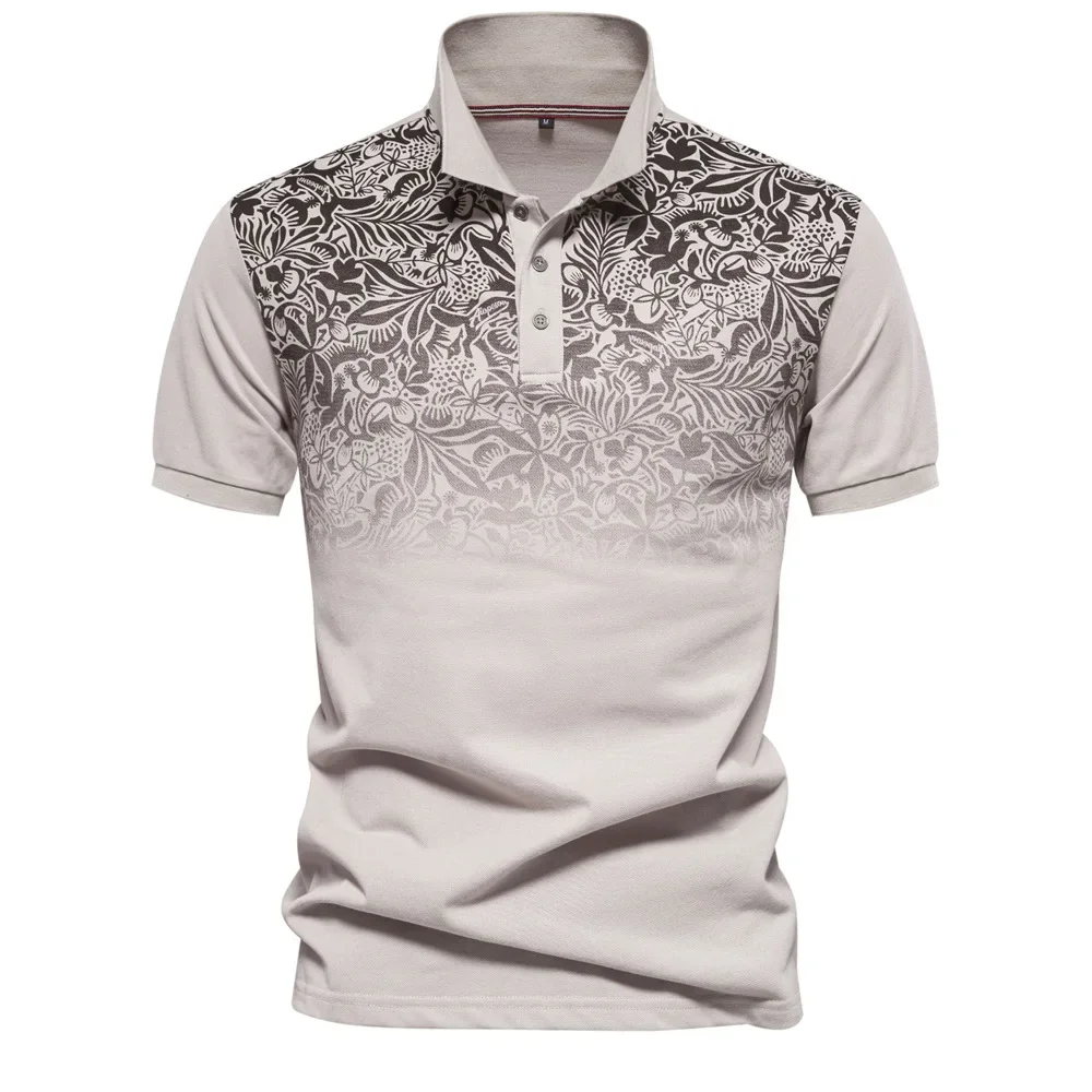 2025 Mens Polo Shirt Short Sleeve Lapel Button Fashion Printed T-shirt Large Size Business Casual Golf Wear Summer Men Clothing
2025 Mens Polo Shirt Short Sleeve Lapel Button Fashion Printed T-shirt Large Size Business Casual Golf Wear Summer Men Clothing