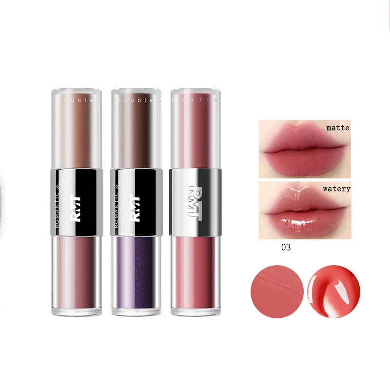 RMT Двусторонняя глазурь для губ Матовый телесный блеск для губ Сексуальные желейные губы Длительное увлажняющее нелипкое зеркальное пятно для губ Макияж
RMT Двусторонняя глазурь для губ Матовый телесный блеск для губ Сексуальные желейные губы Длительное увлажняющее нелипкое зеркальное пятно для губ Макияж