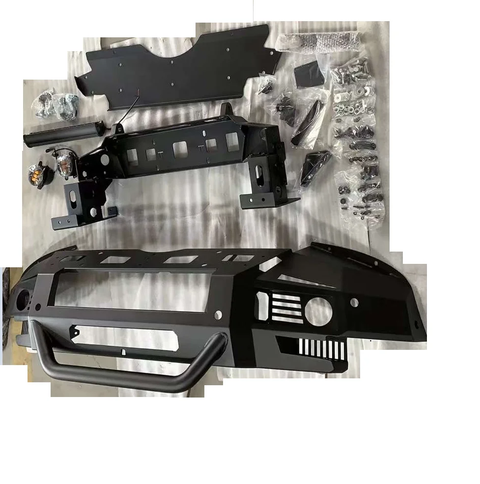 Offroad Vehicle Accessories Steel Front Bumper for Land Rover Defender 2020 007 Style
Offroad Vehicle Accessories Steel Front Bumper for Land Rover Defender 2020 007 Style