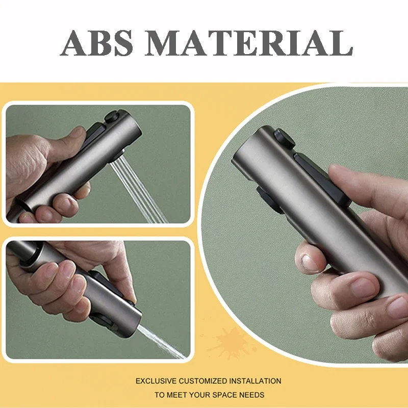 Toilet Bidet Douche Sprayer 2 Function ABS Plastic Hygienic Shower Head Handheld Water Pressure Self Cleaning Bath Accessories
Toilet Bidet Douche Sprayer 2 Function ABS Plastic Hygienic Shower Head Handheld Water Pressure Self Cleaning Bath Accessories