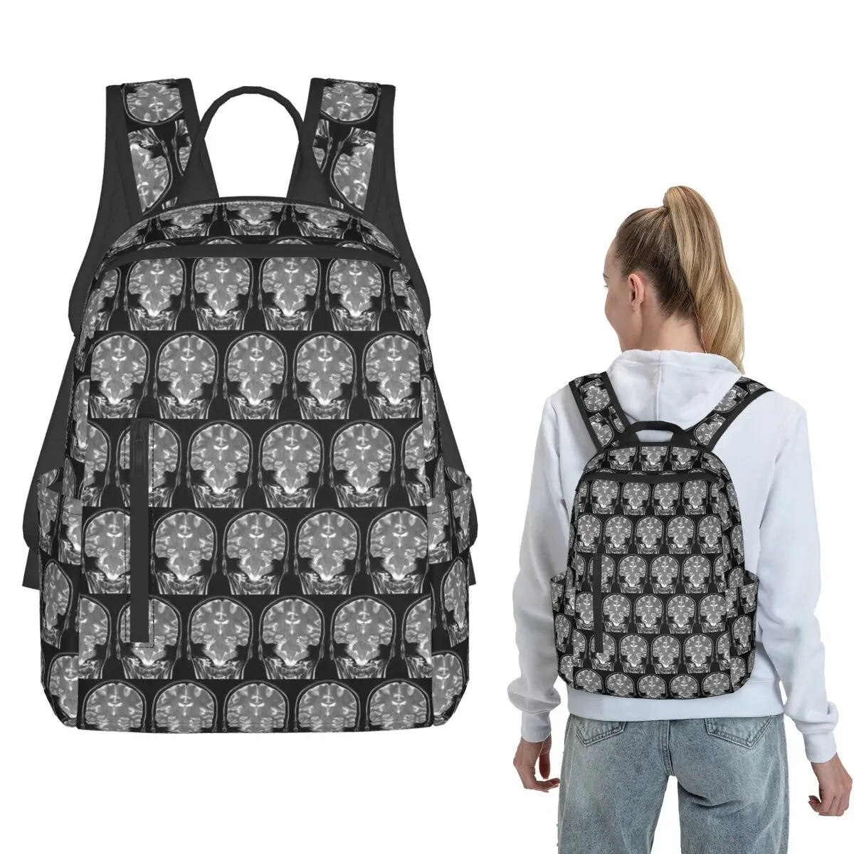 Cat On The Brain Backpack Daypack Kids BookBag School Bag Shoulder Bags for Men Women
Cat On The Brain Backpack Daypack Kids BookBag School Bag Shoulder Bags for Men Women