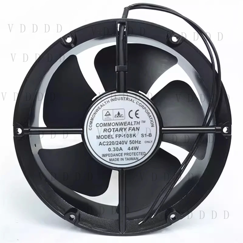 Вентилятор для шкафа LL, 1 шт., FP-108K S1-B, AC220V-240V, 0.3A, 44W, 220x60мм
Вентилятор для шкафа LL, 1 шт., FP-108K S1-B, AC220V-240V, 0.3A, 44W, 220x60мм