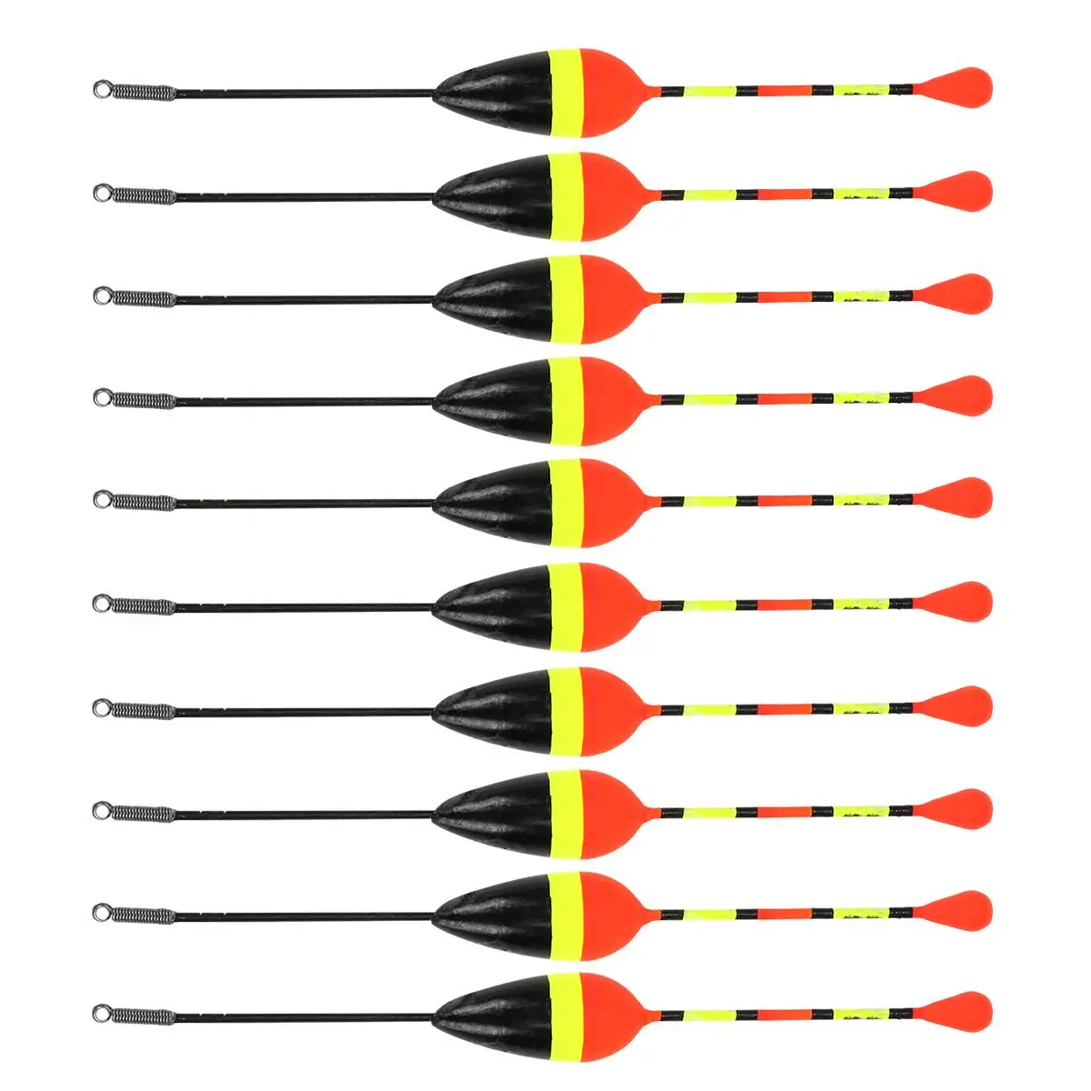 10 Pcs Fishing Floats Accessories Supplies Foam for Sea Fishing Sensitive Visible Plastic Buoy Gear Peg Weighted
10 Pcs Fishing Floats Accessories Supplies Foam for Sea Fishing Sensitive Visible Plastic Buoy Gear Peg Weighted