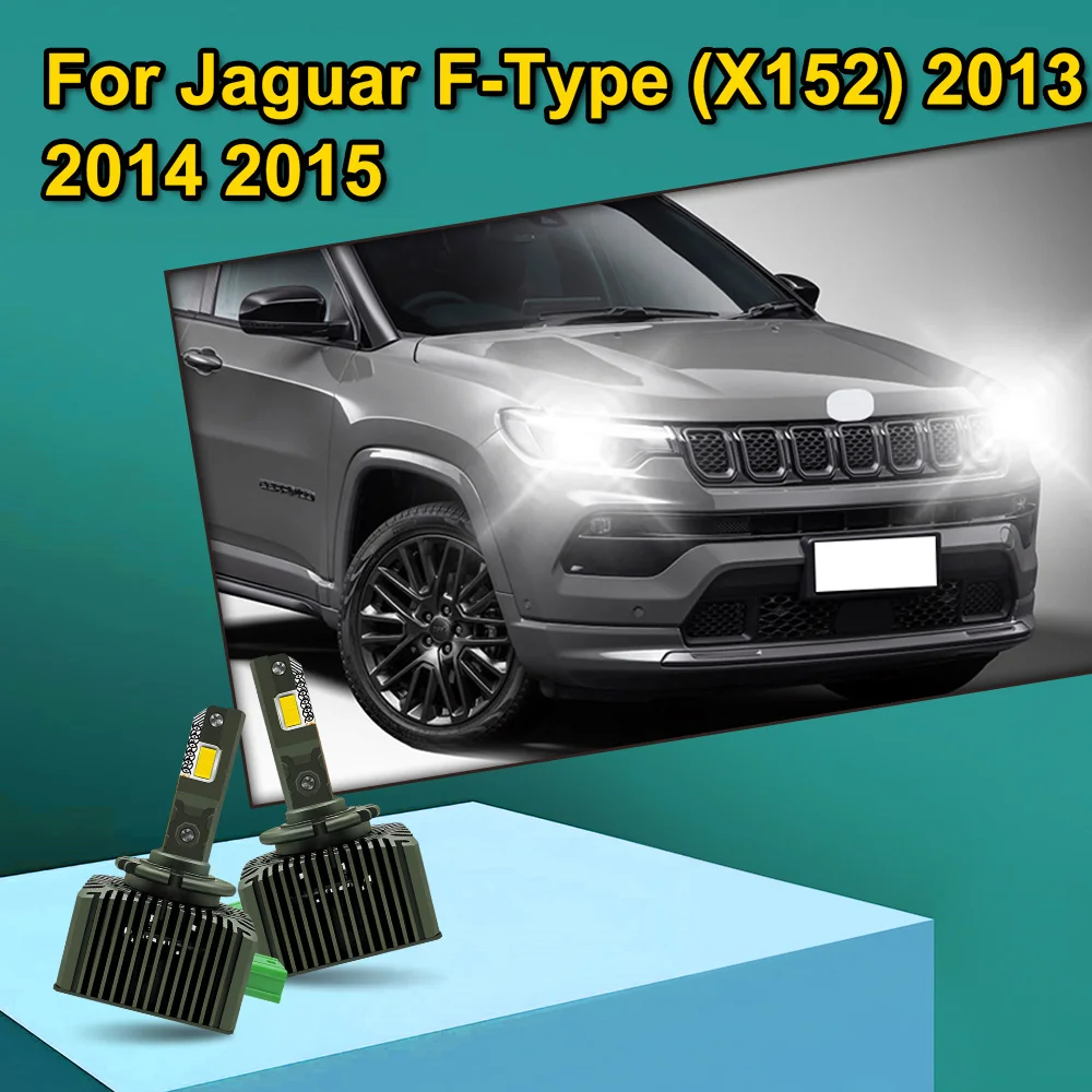 2x двусторонние светодиодные фары CSP 3570 с чипами для Jaguar F-Type (X152) 2013 2014 2015 Canbus 30000LM D3S D3R 1:1 HID лампы для фар
2x двусторонние светодиодные фары CSP 3570 с чипами для Jaguar F-Type (X152) 2013 2014 2015 Canbus 30000LM D3S D3R 1:1 HID лампы для фар