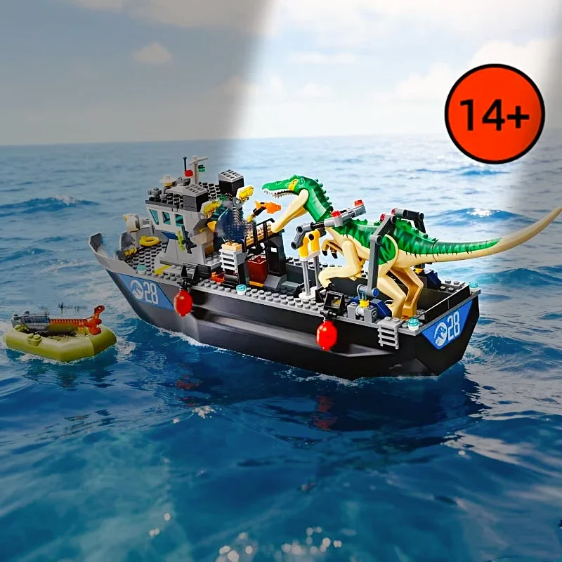 308PCS Fresh Dinosaur Boat Model Assembly Building Blocks Innovative DIY Bricks Birthday Gifts Party Toys for Friends
308PCS Fresh Dinosaur Boat Model Assembly Building Blocks Innovative DIY Bricks Birthday Gifts Party Toys for Friends