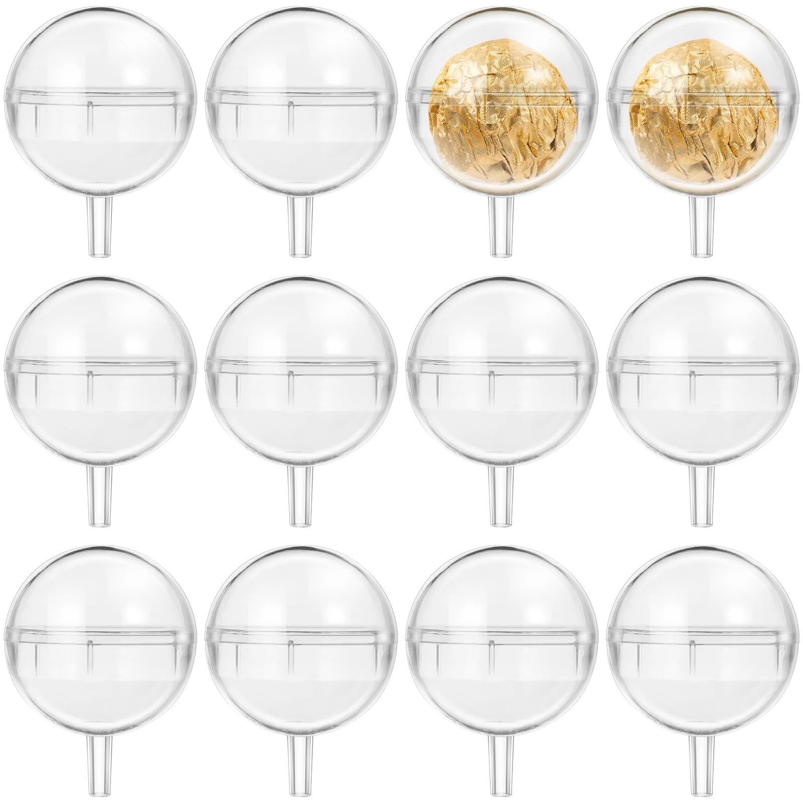 100 Pcs Decorate Chocolate Torus Office Accessories Holder Acrylic Candy Round Cup
100 Pcs Decorate Chocolate Torus Office Accessories Holder Acrylic Candy Round Cup